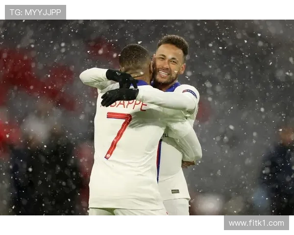 内马尔与姆巴佩在高位组织下前插频率出现分化走势